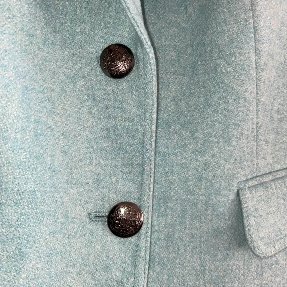 Brand new, never worn. Wool Blazer by Banana Republic, mint green, Size 10 - Picture 3 of 12